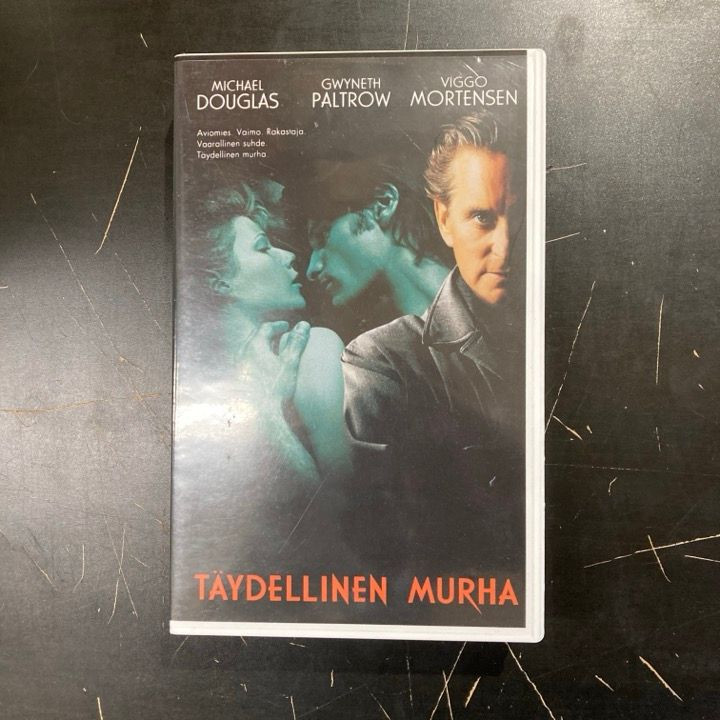 Täydellinen murha VHS (VG+/M-) -jännitys-